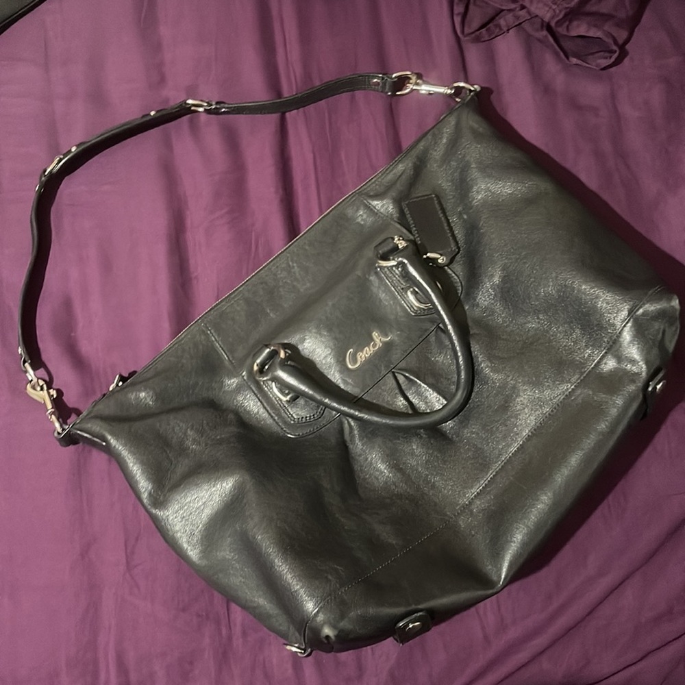 Coach leather bag - Picture 4 of 7